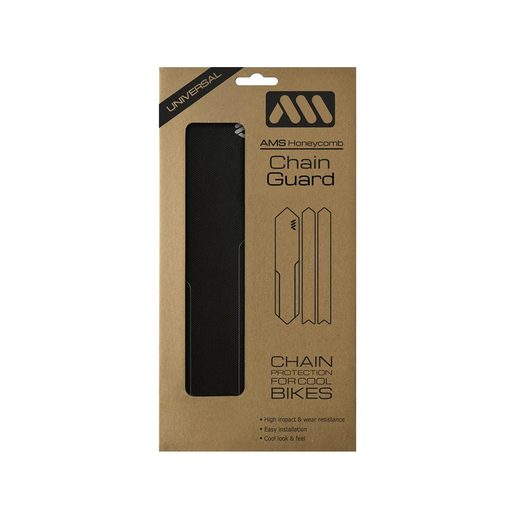 Honeycomb Chain Guard, Black/Silver