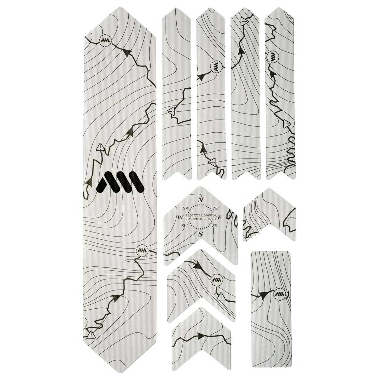 Extra Honeycomb Frame Guard, Tracks Black