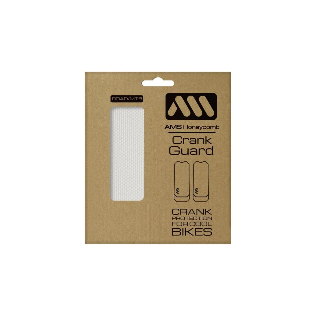 Crank Guard, Clear/Silver