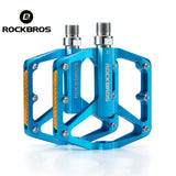 ROCKBROS Anti-Skid Aluminum Alloy Bike Pedals - Waterproof, Multiple Colors