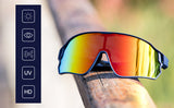 ROCKBROS Polarised Full Lens Sunglasses Cycling Bicycle Glasses Outdoor Sports Eyewear UV400