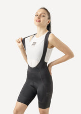 【ROAD TO SKY by ROCKBROS Women's Cycling Bib Shorts in Black