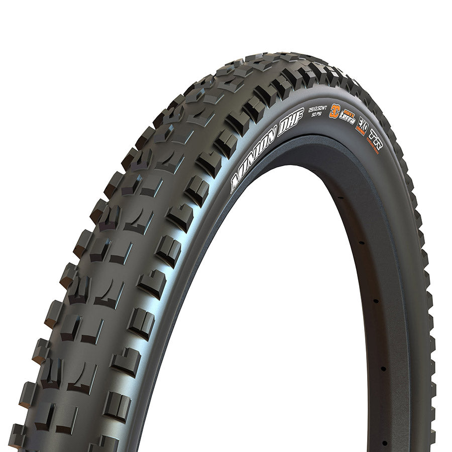 Maxxis, Minion DHF, Mountain Tire, 29''x2.50, Folding, Tubeless Ready, 3C Maxx Terra, Double Down, Wide Trail, 120, Black