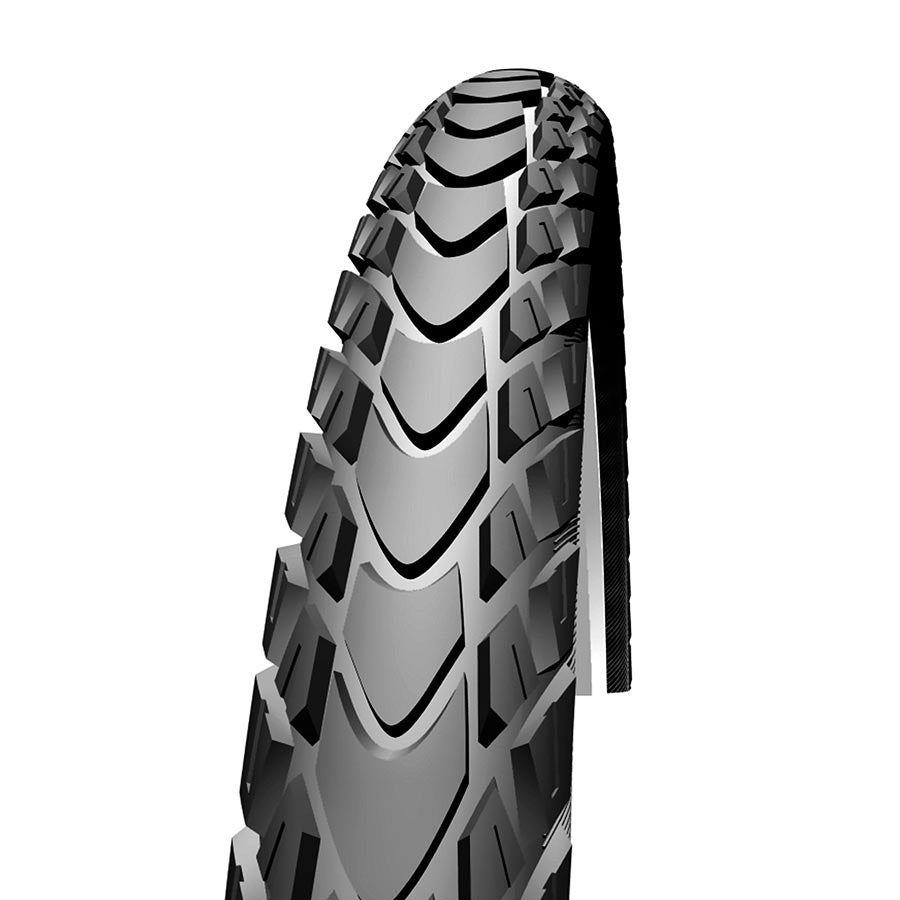 Schwalbe Marathon Mondial Tire 700x50C Folding Clincher TravelStar DD V-Guard 67TPI Black