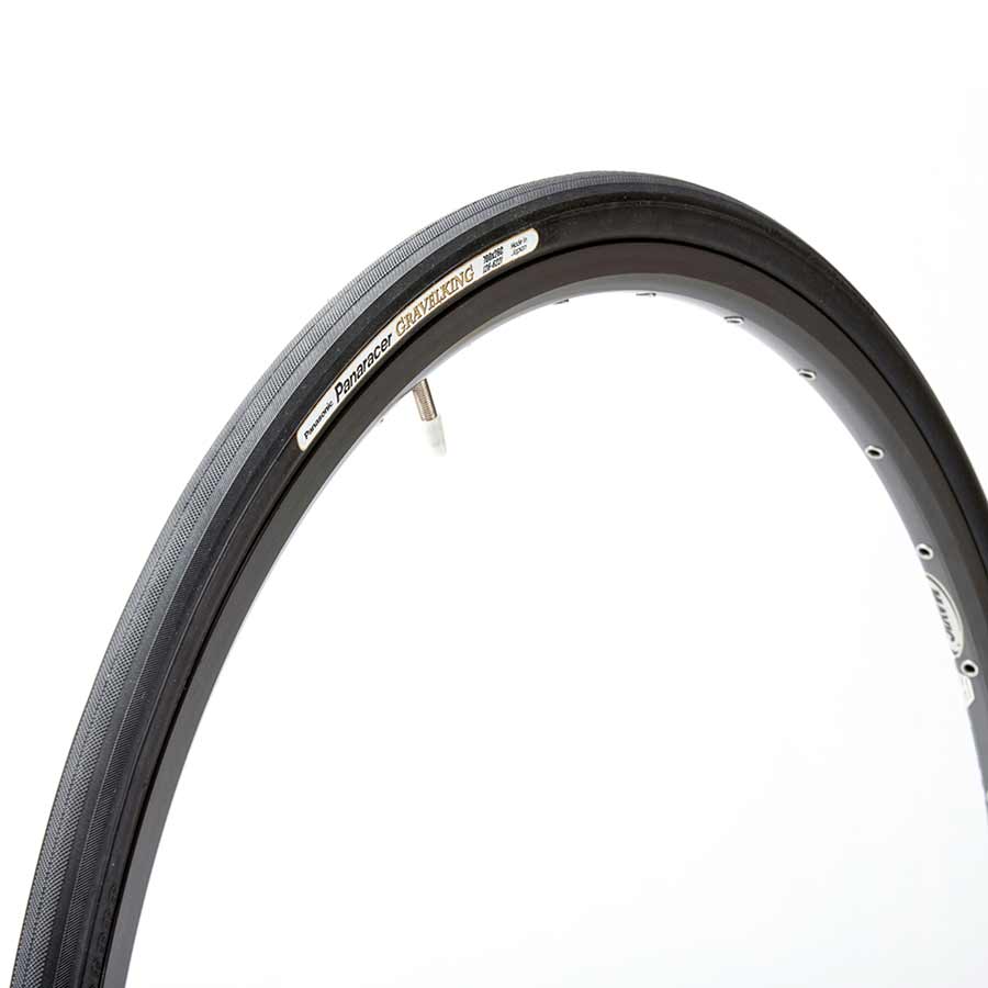 Panaracer Gravelking Tire 700x35C Folding Tubeless Ready ZSG Natural Anti-Flat Casing Black