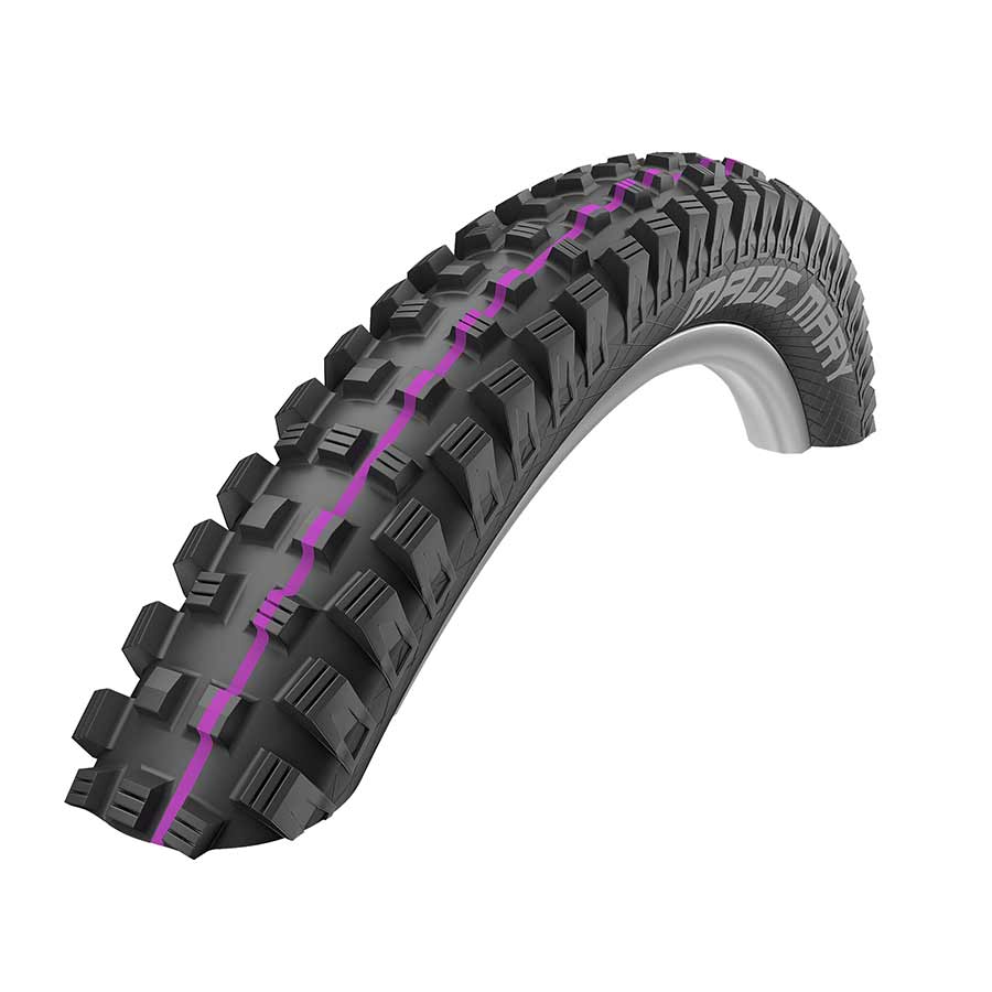 Schwalbe Magic Mary Addix Mountain Tire 27.5x2.50 Folding Tubeless Ready Addix Ultra Soft Super Downhill TL Easy Black