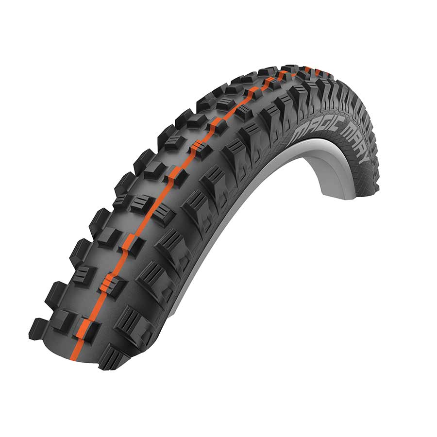 Schwalbe Magic Mary Tire - 29 x 2.6 Tubeless Folding BLK Evolution Line Super Gravity Addix Soft