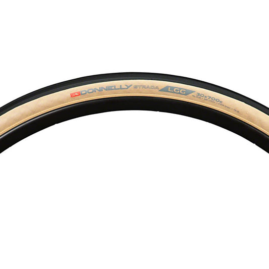 Donnelly Sports Strada LGG Tire - 700 x 30 Tubeless Folding Black/Tan