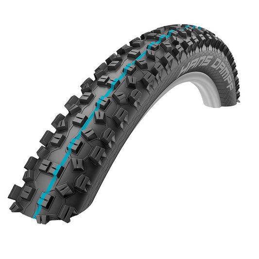 Schwalbe Hans Dampf Tire - 24 x 2.35 Tubeless Folding BLK Performance Addix TwinSkin