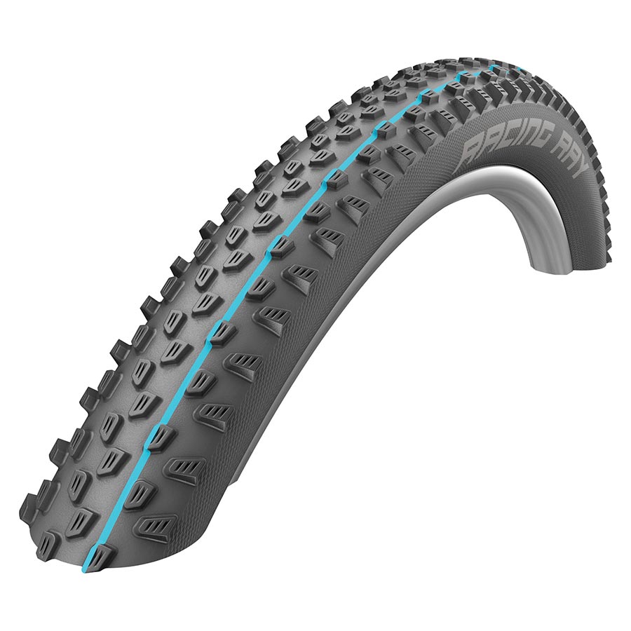 Schwalbe Racing Ray Addix Hybrid Tire 29x2.10 Folding Tubeless Ready Addix Speedgrip SnakeSkin 67TPI Black