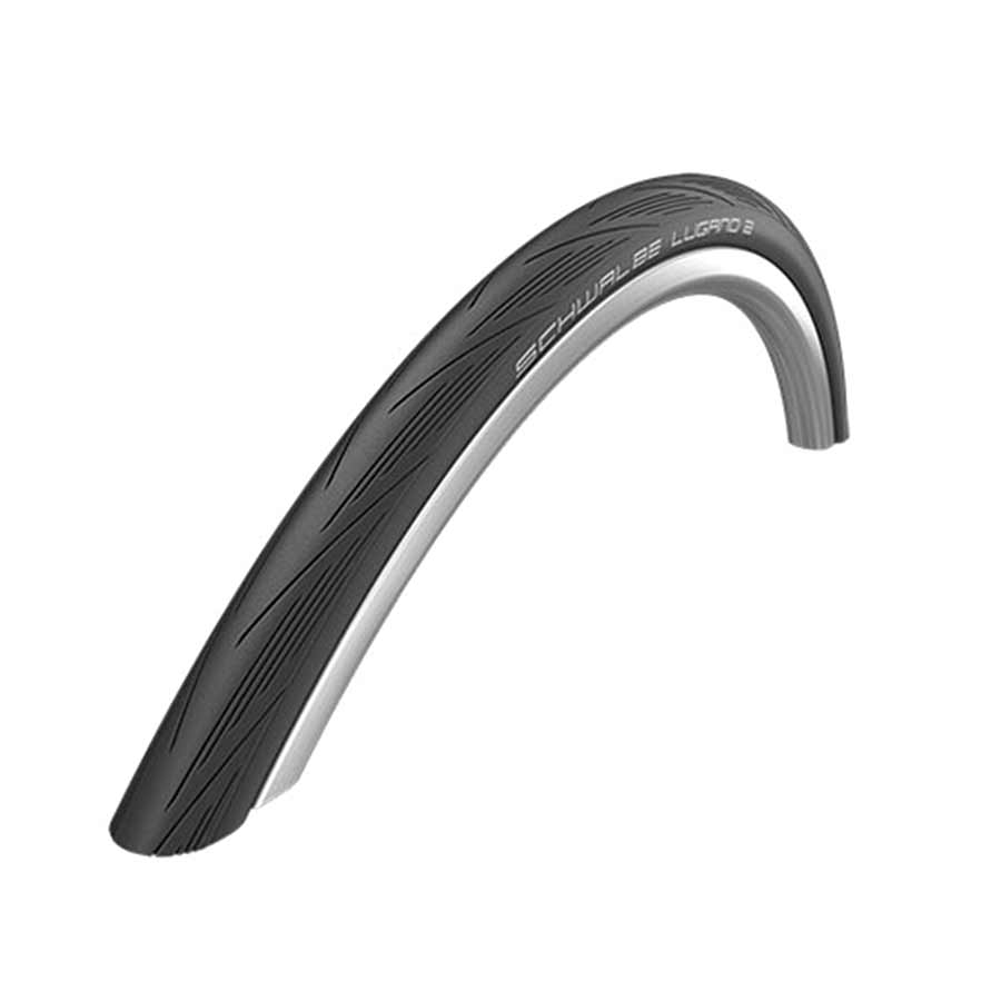 Schwalbe Lugano II Tire 700x23C Folding Clincher Silica K-Guard 50TPI Black