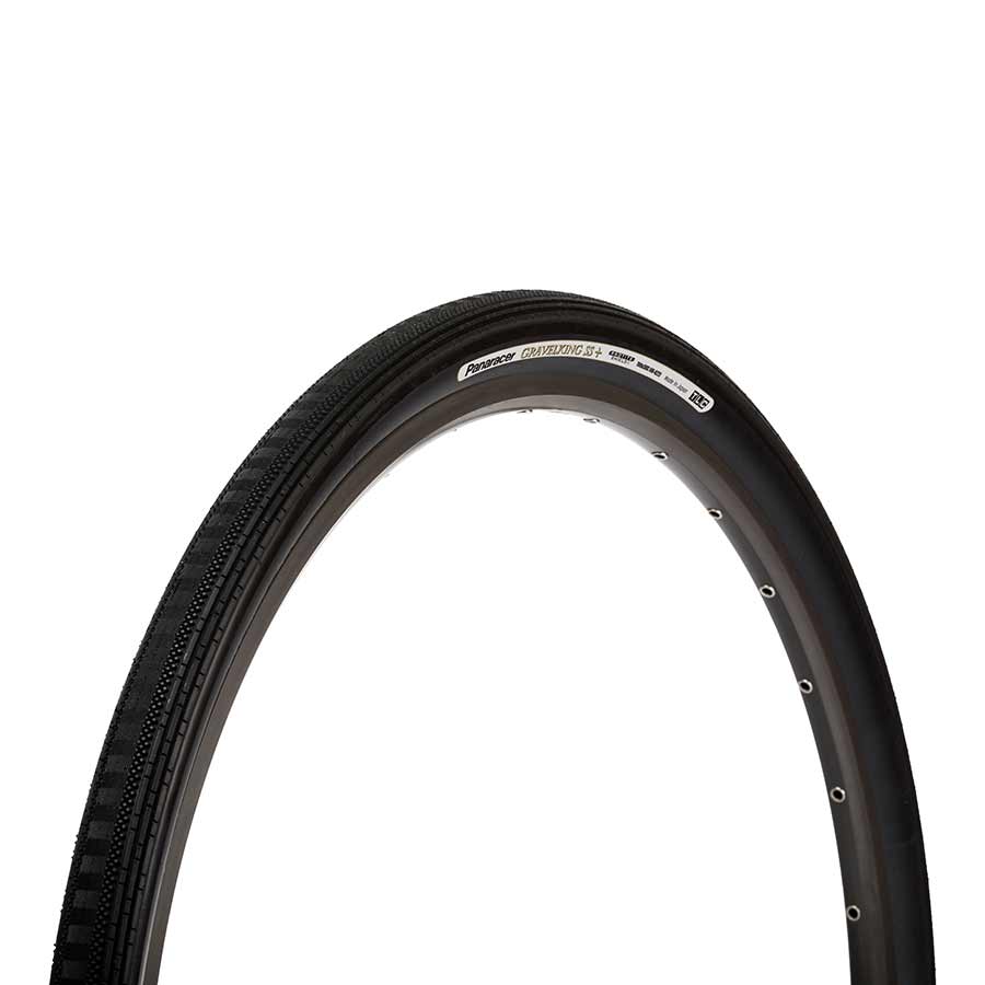 Panaracer GravelKing SS Plus Tire - 700 x 38 Tubeless Folding BLK ProTite Protection