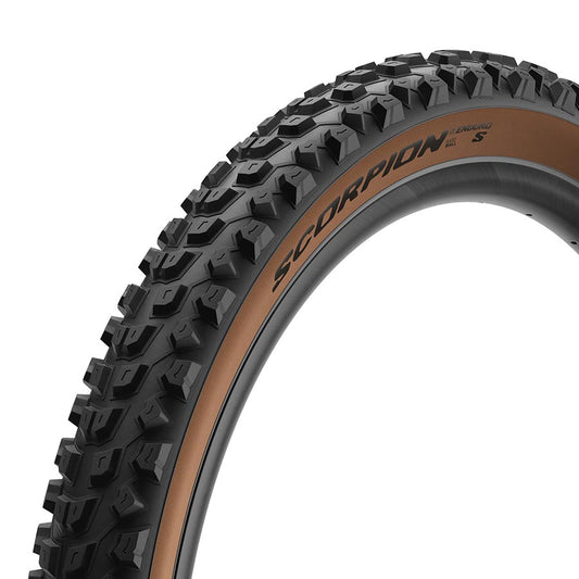 Pirelli Scorpion Enduro S Mountain Tire 29x2.60 Folding Tubeless Ready SmartGRIP Gravity HardWALL 60TPI Tanwall