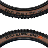 Schwalbe, Big Betty, Mountain Tire, Tubeless Ready, Addix Soft, Super Trail, 67TPI, Bronze
