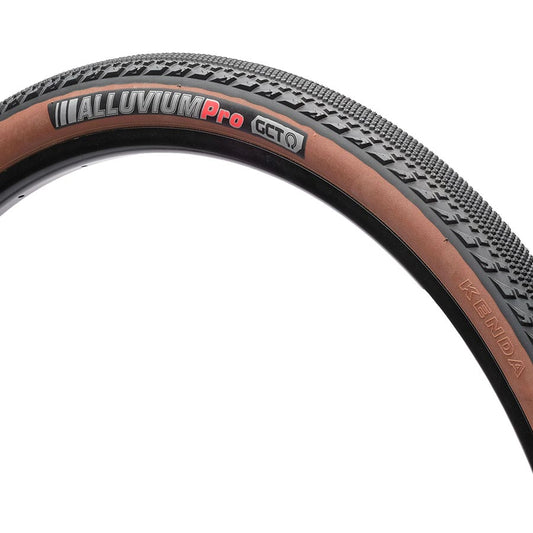 Kenda Alluvium Pro Tire - 700 x 40 Tubeless Folding Coffee Sidewall 120tpi GCT