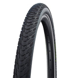 Schwalbe, Marathon E-Plus, Hybrid Tire, Wire, Clincher, Addix E, TwinSkin, 67TPI, Black Reflective