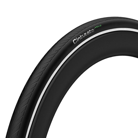 Pirelli Cinturato Velo TLR Tire - 700 x 28 Tubeless Folding Black Reflective