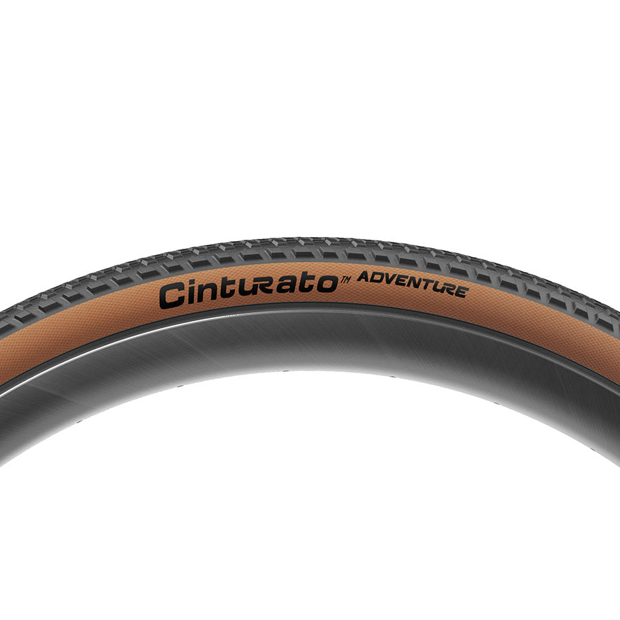 Pirelli, Cinturato Adventure, Gravel Tire, 650x50B, Folding, Tubeless Ready, PROCompound Gravel, ProWALL Gravel, 60TPI, Black