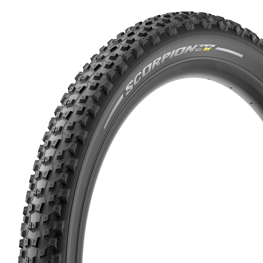 Pirelli Scorpion E-MTB M Mountain Tire 275x2.60 Folding Tubeless Ready SmartGRIP Gravity Hyperwall 60TPI Black