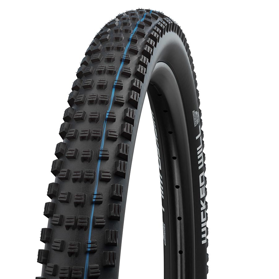 Schwalbe Wicked Will Tire - 27.5 x 2.4 Tubeless Folding BLK Performance Line Addix Twin Skin