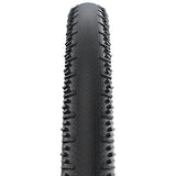 Schwalbe, G-One RS, Gravel Tire, 700x43, Folding, Tubeless Ready, Addix Race, V-Guard, 67TPI, Black