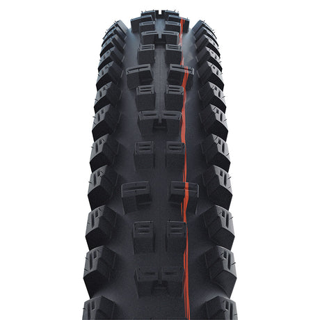 Schwalbe, Tacky Chan, Mountain Tire, 29x2.40, Folding, Tubeless Ready, Addix Soft, Super Gravity, 67TPI, Black