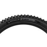 Michelin, E-WILD RACING LINE Front, Mountain Tire, 29''x2.40, Folding, Tubeless Ready, MAGI-X, 4x55, Black