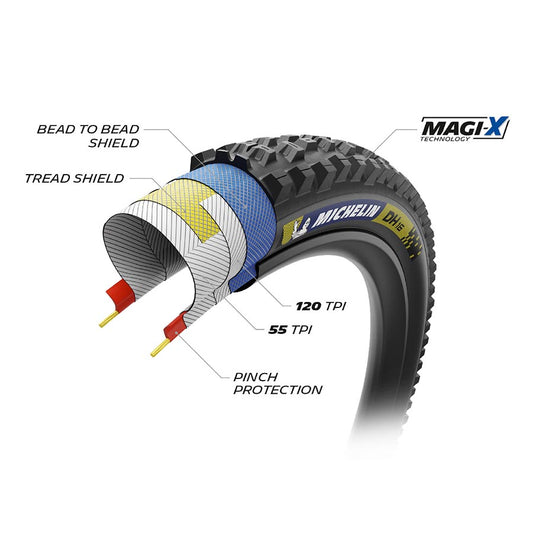 Michelin DH16 TLR 29X2.40 Black