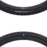 Schwalbe, G-One RX Pro, Gravel Tire, Tubeless Ready, Addix Race, V-Guard, 67TPI, Transparent Skinwall
