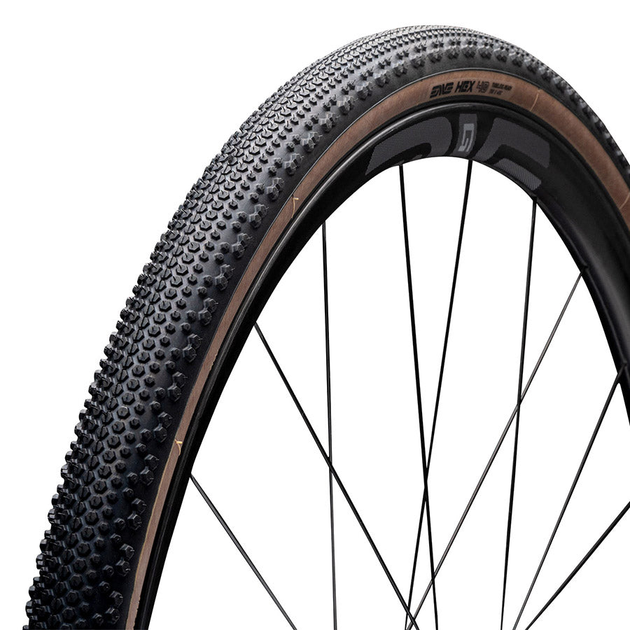 ENVE, HEX, Gravel Tire, 700x40C, Folding, Tubeless Ready, Black/Tan
