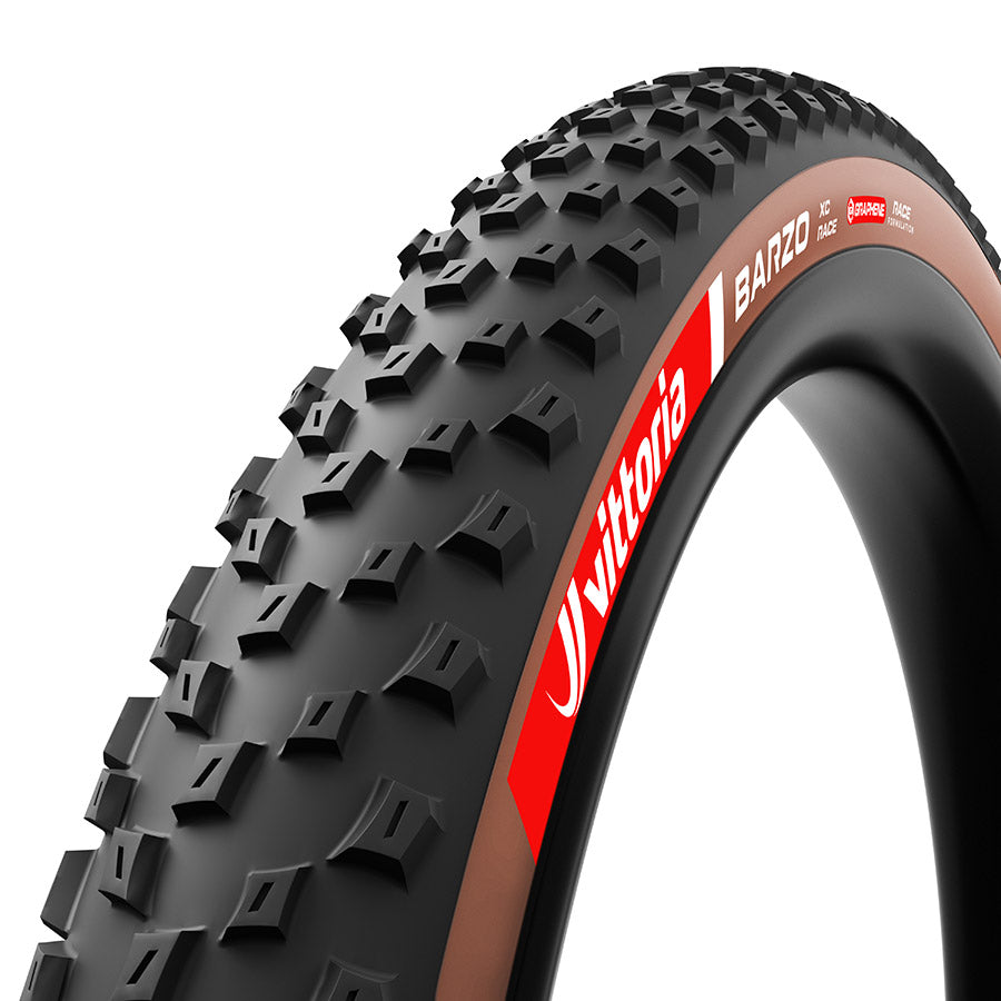 Vittoria, BARZO, Mountain Tire, 29x2.40, Folding, Tubeless Ready, Race Formulation Graphene + Silica, Nylon, 60TPI, Black