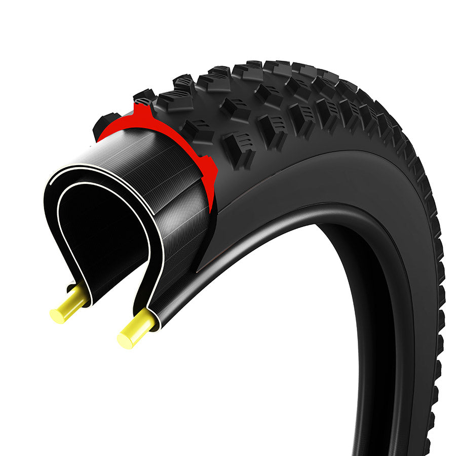 Vittoria, TORRENTE, Mountain Tire, 29x2.25, Folding, Tubeless Ready, Race Formulation Graphene + Silica, Nylon, 60TPI, Black