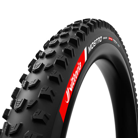 Vittoria, MOSTRO, Mountain Tire, 29x2.6, Folding, Tubeless Ready, 4C Graphene, 2-ply Reinforced Nylon, 100TPI, Black