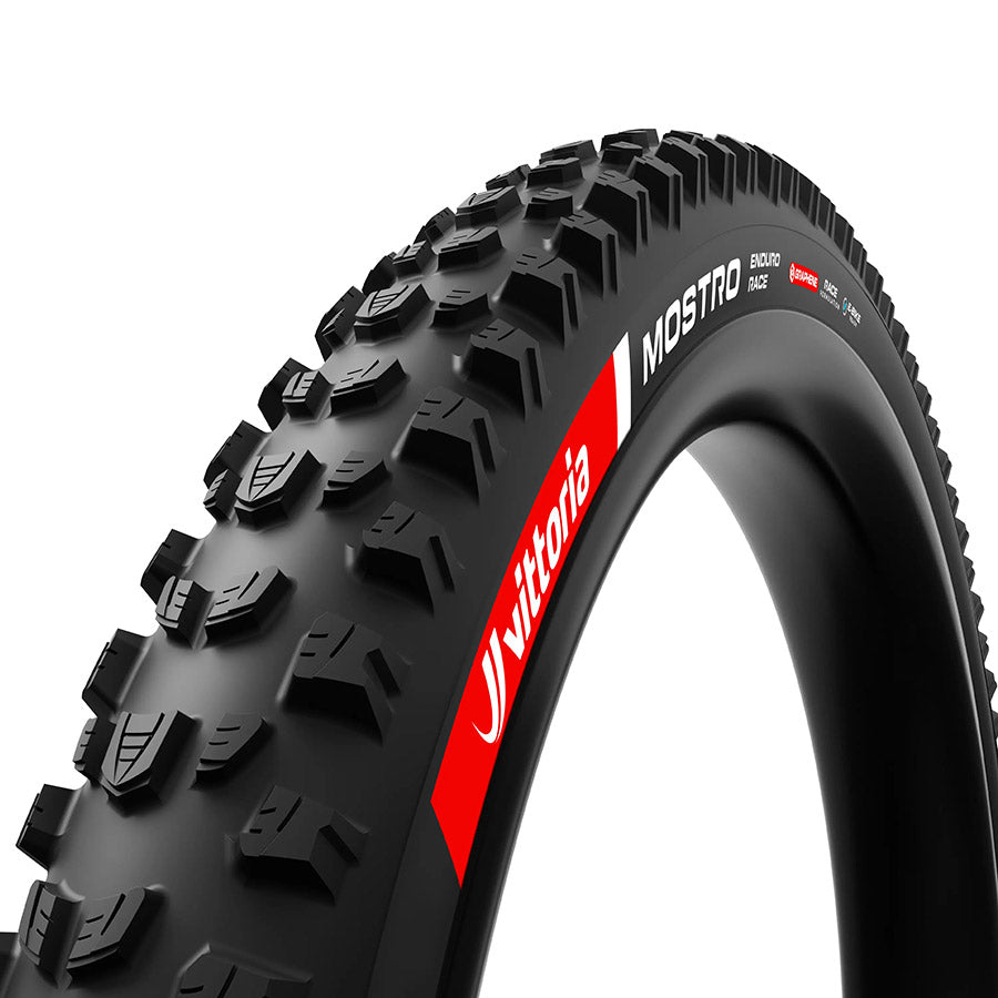 Vittoria, MOSTRO, Mountain Tire, 29x2.6, Folding, Tubeless Ready, 4C Graphene, 2-ply Reinforced Nylon, 100TPI, Black