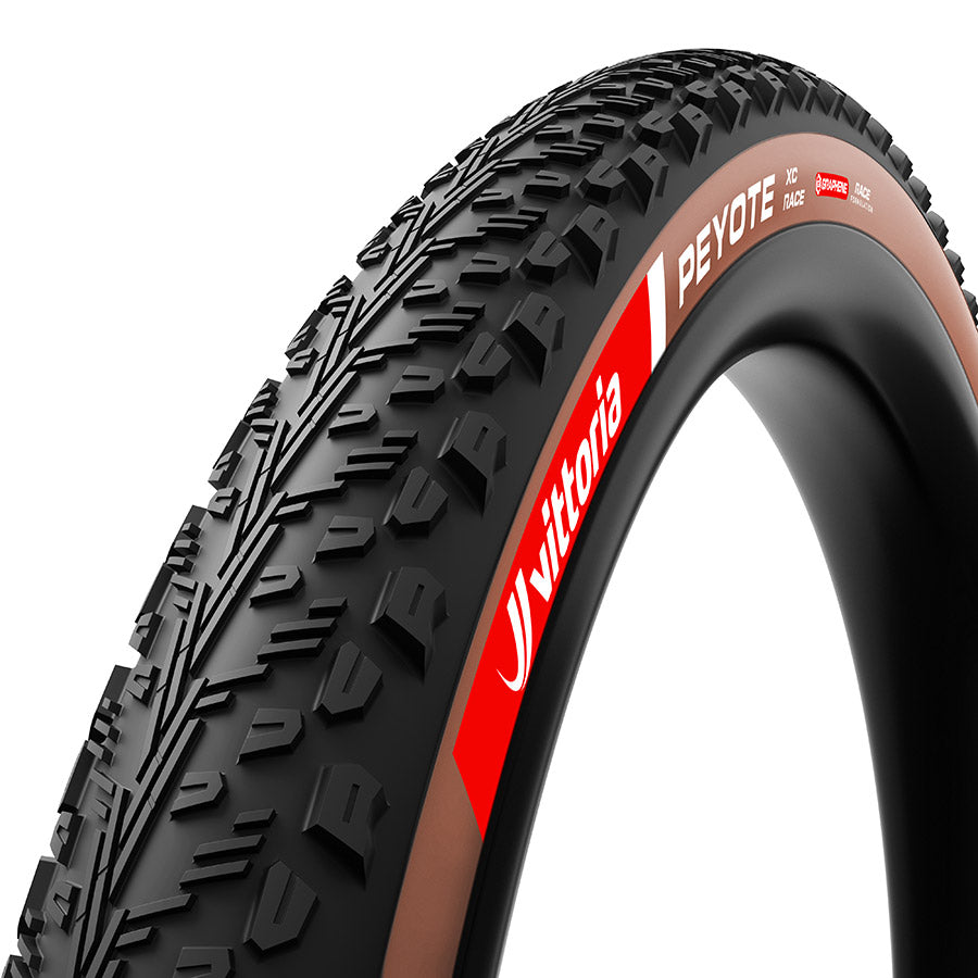 Vittoria, PEYOTE, Mountain Tire, 29x2.25, Folding, Tubeless Ready, Race Formulation Graphene + Silica, Nylon, 60TPI, Black
