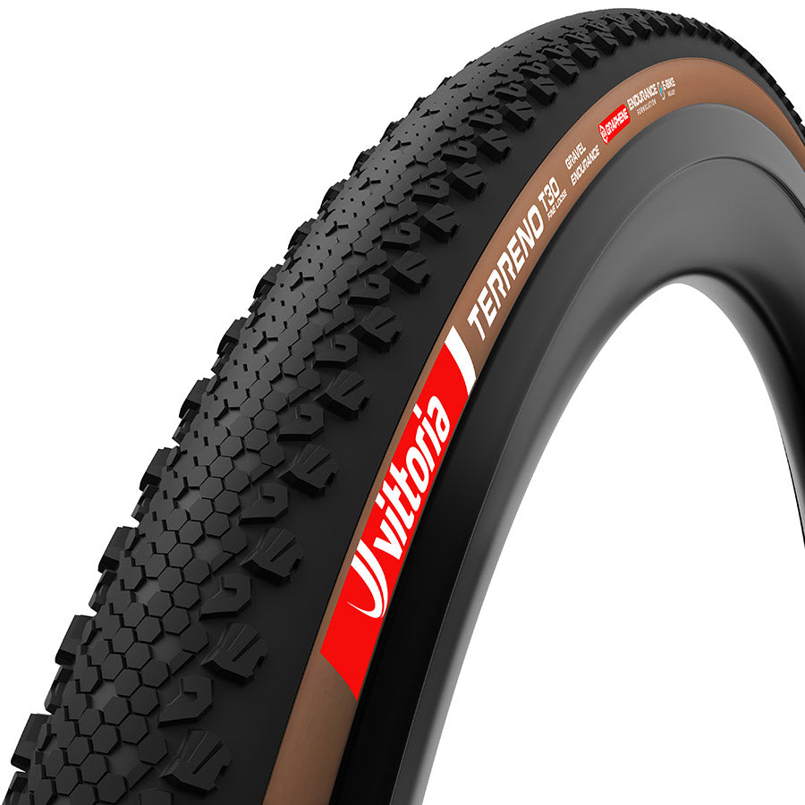 Vittoria, Terreno T30, Gravel Tire, 700x37C, Folding, Tubeless Ready, Endurance Formulation Graphene, Reinforced Nylon, 100TPI, Black