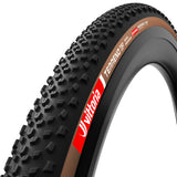 Vittoria, Terreno T60, Gravel Tire, 700x40C, Folding, Tubeless Ready, Endurance Formulation Graphene, Reinforced Nylon, 100TPI, Tanwall