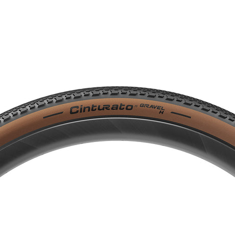 Pirelli, Cinturato Gravel H HP-Line, Gravel Tire, 700x40C, Folding, Tubeless Ready, SmartEVO GR, ProWALL Gravel, 120TPI, Black