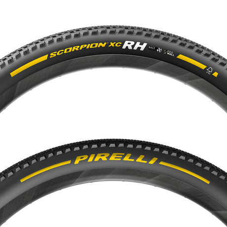 Pirelli, Scorpion Race XC RH, Mountain Tire, 29x2.4, Folding, Tubeless Ready, Race XC Compound, Lite, 120TPI, Black