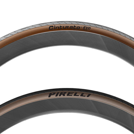 Pirelli, Cinturato EVO TLR, Road Tire, 700x28C, Folding, Tubeless Ready, SmartEVO AS, TechWALL+, 60TPI, Black