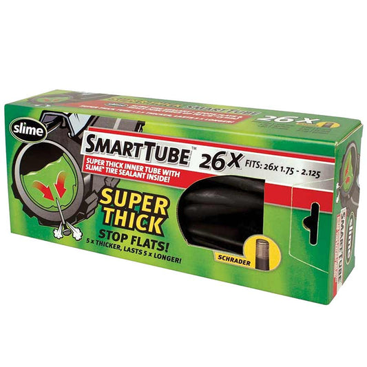 Slime Thick Smart Tube - 26 x 1.75 - 2.125 Schrader Valve