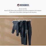 【ROAD TO SKY by ROCKBROS Women's Cycling Bib Shorts in Black