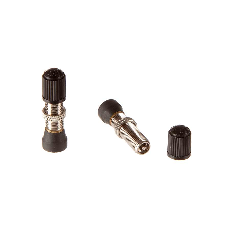 Stans Tubeless Universal Valve Stems - Brass 32mm Universal Schrader Pair