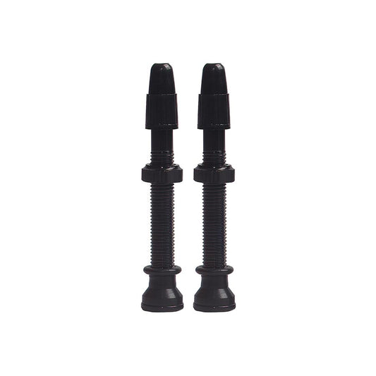 EVO Tubeless Valves Tubeless Valve Presta 44mm Black Pair