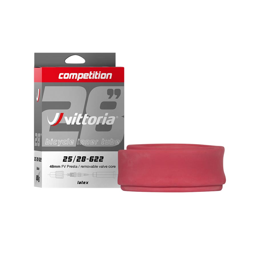 Vittoria Competition Latex Tube - 700 x 25-28 48mm Presta Valve