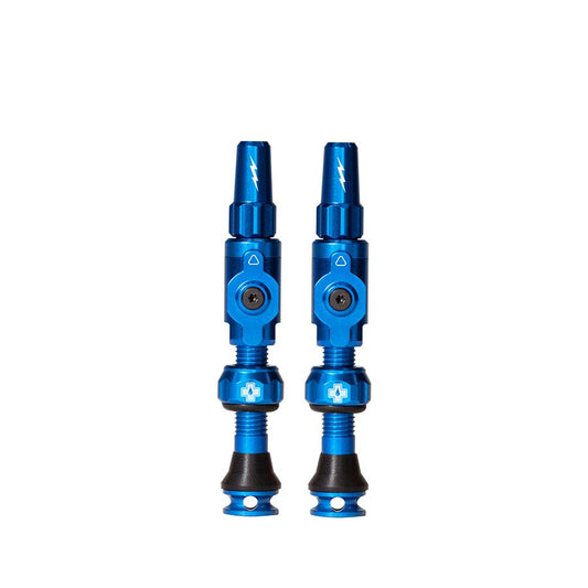 Muc-Off Big Bore Lite Tubeless Valve Stems - Medium 35mm Blue