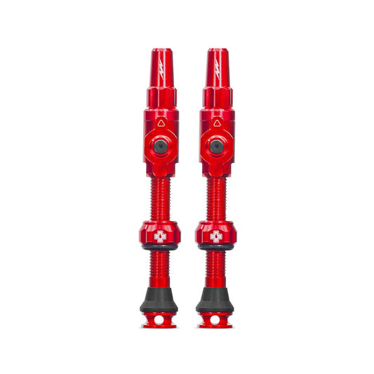 Muc-Off Big Bore Lite Tubeless Valve 75mm Pair - Red