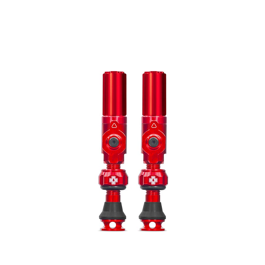 Muc-Off Big Bore Hybrid Tubeless Valve 60mm Pair - Red