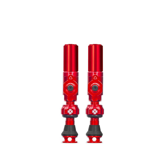 Muc-Off Big Bore Hybrid Tubeless Valve 60mm Pair - Red