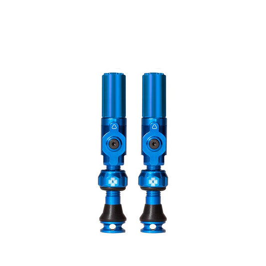 Muc-Off Big Bore Hybrid Tubeless Valve 60mm Pair - Blue